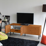 脚付きローボード オフィス収納