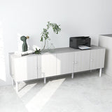 完成品のテレビ台 配線ボックス付き