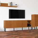 完成品のテレビ台 配線ボックス付き