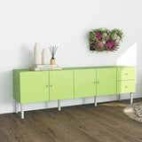 配線収納ボックス付き リビングボード