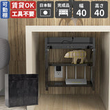 ルーター収納 プッシュ式扉