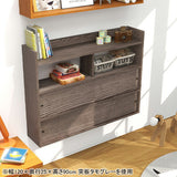ラック ウォールシェルフ 引き戸シェルフ