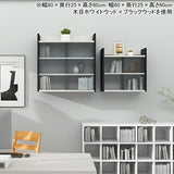 ウォールキャビネット ウォールシェルフ | Mirai ウォールキャビL アクリル戸 802080 nail