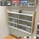 吊り戸棚 ウォールキャビネット | Mirai ウォールキャビL アクリル戸 1202580 木目