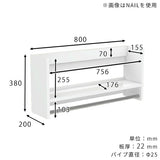 ハンガーラック 壁掛けハンガーラック