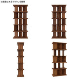 オープンシェルフ パーテーションシェルフ | パーテーションラック 3×5/D35木目