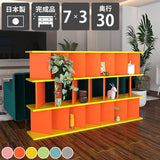 間仕切りシェルフ 自立式 | パーテーションラック 7×3/D30 aino
