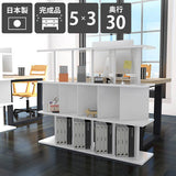 パーテーションシェルフ 自立式 | パーテーションラック 5×3/D30 nail
