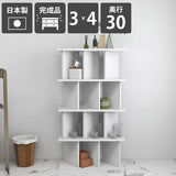 パーテーションシェルフ 自立式 | パーテーションラック 3×4/D30 nail