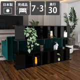パーテーションラック 自立 | パーテーションラック 7×3/D30 black