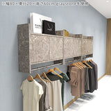 ウォールラック 壁掛けハンガーラック