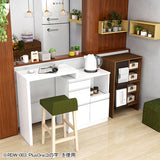 キッチンカウンター 食器棚