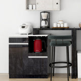 電子レンジ台 キッチンカウンター