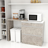 キッチンカウンター 食器棚