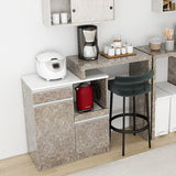 電子レンジ台 キッチンカウンター