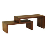 フリーラック木製完成品伸縮 ZEROIP | ZERO IP 904042 木目