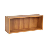 ウォールシェルフ 長方形 | WallBox7 B 単品M 木目