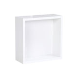 ウォールシェルフ 正方形 | WallBox7 D 単品M 木目