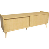 ローボード テレビ台 リビングボード | aster 1500ロー収納キャビ 木目