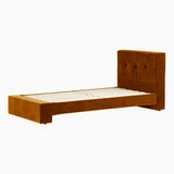 ベッドフレーム シングル | LowBaggyBed S モケット