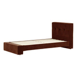 ベッドフレーム シングル | LowBaggyBed S モケット