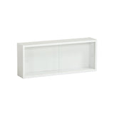 ウォールシェルフ 長方形 | WallBox7 E-M glass 木目