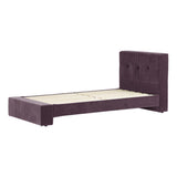 ベッドフレーム シングル | LowBaggyBed S モケット