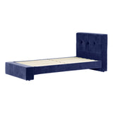 ベッドフレーム シングル | LowBaggyBed S モケット