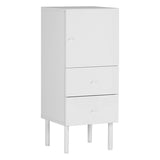 ミニチェスト キャビネット ホワイト | nail 40L chest cabi