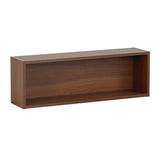 ウォールシェルフ 長方形 | wallbox7 B-900 木目