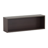 ウォールシェルフ 長方形 | wallbox7 B-900 木目