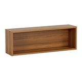 ウォールシェルフ 長方形 | wallbox7 B-900 木目