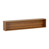 ウォールシェルフ 長方形 | wallbox7 B-1500 木目