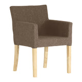 ダイニングチェア 椅子 北欧インテリア | JOY Sサイズ 両肘タイプ NS-7 生地 ナチュラル脚