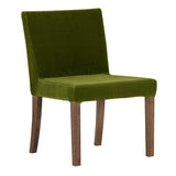 イス カフェ風 | JOY Sサイズ 肘なしタイプ ブラウン脚 モケット生地