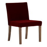 イス カフェ風 | JOY Sサイズ 肘なしタイプ ブラウン脚 モケット生地