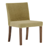 イス カフェ風 | JOY Sサイズ 肘なしタイプ ブラウン脚 モケット生地