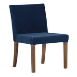 イス カフェ風 | JOY Sサイズ 肘なしタイプ ブラウン脚 モケット生地