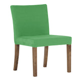 ダイニングチェア カフェ風インテリア | JOY Sサイズ 肘なしタイプ ソフィア生地 ブラウン脚