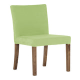 ダイニングチェア カフェ風インテリア | JOY Sサイズ 肘なしタイプ ソフィア生地 ブラウン脚