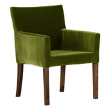 1人用ソファー チェア 椅子 | JOY Mサイズ 両肘タイプ モケット生地 ブラウン脚 1脚