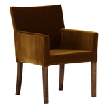 1人用ソファー チェア 椅子 | JOY Mサイズ 両肘タイプ モケット生地 ブラウン脚 1脚