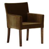 1人用ソファー チェア 椅子 | JOY Mサイズ 両肘タイプ モケット生地 ブラウン脚 1脚