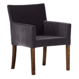 1人用ソファー チェア 椅子 | JOY Mサイズ 両肘タイプ モケット生地 ブラウン脚 1脚