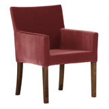 1人用ソファー チェア 椅子 | JOY Mサイズ 両肘タイプ モケット生地 ブラウン脚 1脚