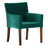 1人用ソファー チェア 椅子 | JOY Mサイズ 両肘タイプ モケット生地 ブラウン脚 1脚