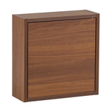 ウォールシェルフ 扉付き | WallBox7-DX D 単品M 木目