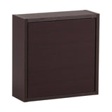 ウォールシェルフ 扉付き | WallBox7-DX D 単品M 木目