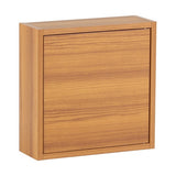 ウォールシェルフ 扉付き | WallBox7-DX D 単品M 木目