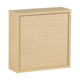 ウォールシェルフ 扉付き | WallBox7-DX D 単品M 木目